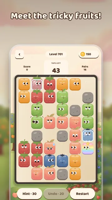 Tricky fruits including a rainbow fruit and a sleepy fruit